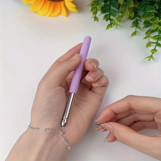 Help Wear Bracelet Tool Partner Jewelry Helper Fastening Aid Quickly Unfasten Hooking Equipment Pliers Clasps Ties Zipper Cra