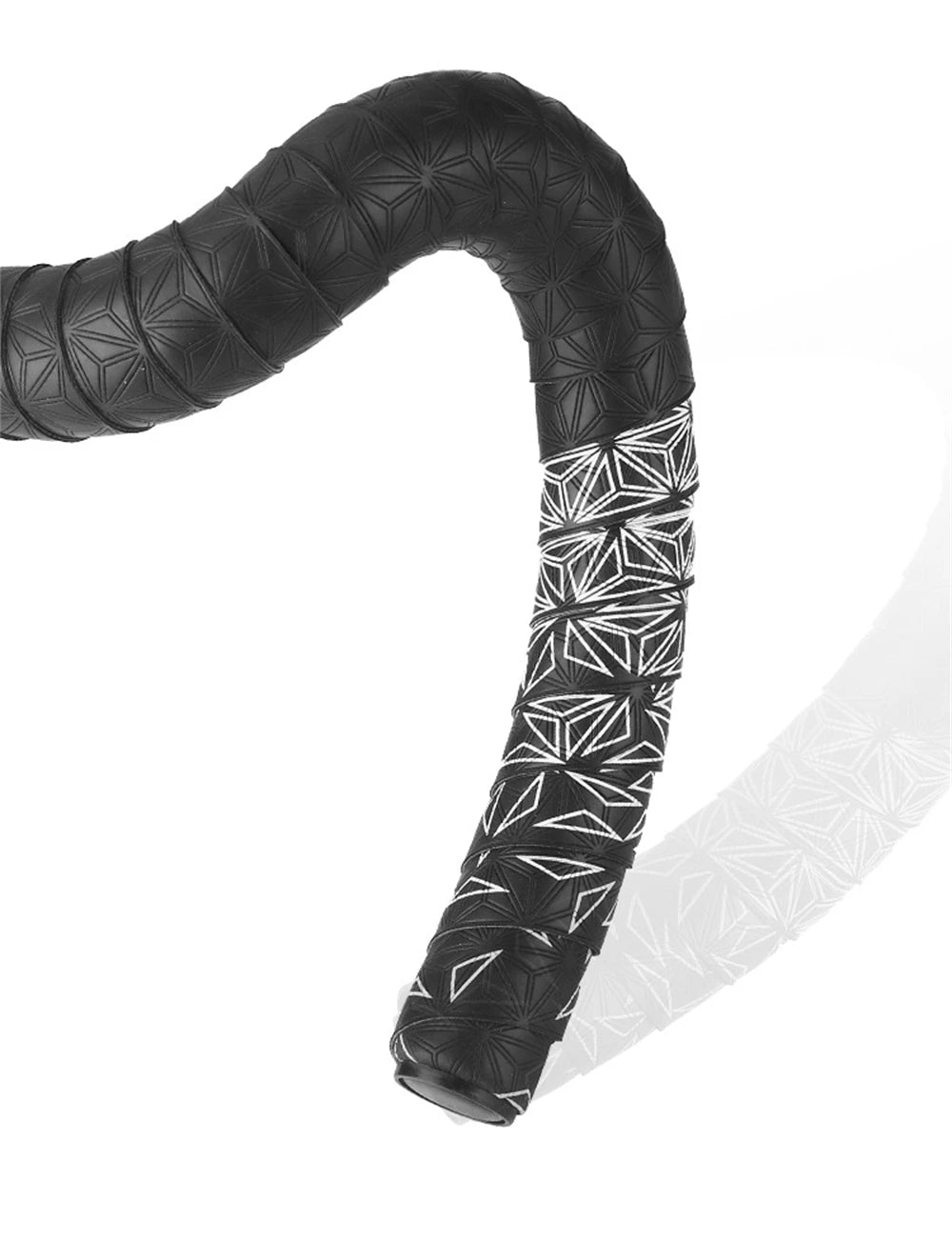 2Pcs Anti-Slip Handlebar Tape PU Road Bike Shock Absorption Handle Bar Tape With Bar End Plugs For Bicycle Racket Cycling Too