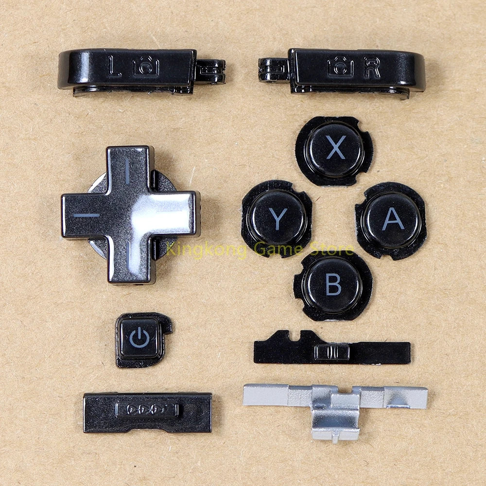 1Set Full Buttons For Nintend 3DS ABXY Button Cross D Pad Button Power On Off Buttons Kit For 3DS Game Console Replacement -