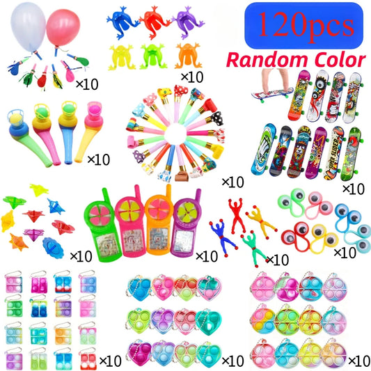 40-150 Pcs Kids Birthday Party Favors Pinata Guest Gift Assortment Giveaway Pinata Stuffed Bulk Kids Toys Gifts