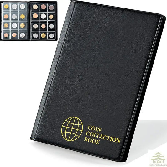 Coin Organizer Storage 120 Pockets Coin Collection Book Coin Collection Holder Album Commemorative