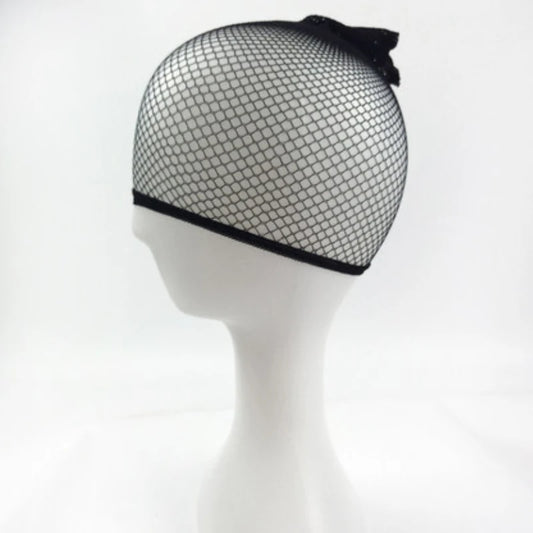 Black Snood Nylon Hairnet Materials For Wigs Making Streching Elastics Mesh Cap For Women Wig Liner Accessories