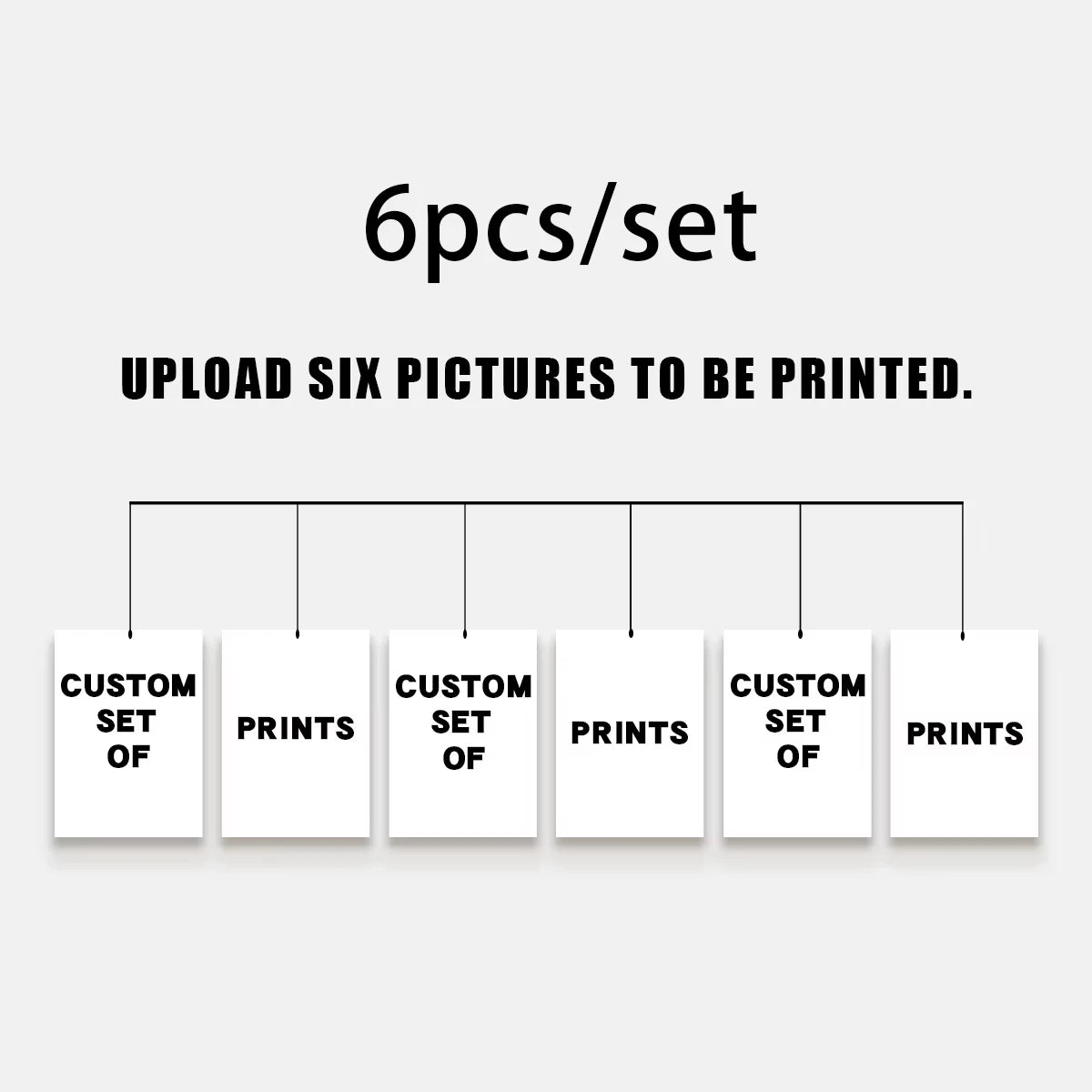 1/2/3pcs Personalized Custom Canvas Prints Photo Poster for Family Life Pet Anime Birthdays Weddings Scenery Home Wall Art De