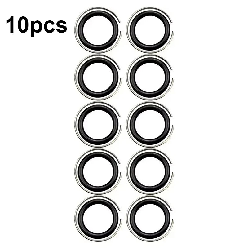 1/2" Retaining Ring Clip with O-Ring for Impact Wrench Socket Retainer Rings Socket Retaining Drive Friction Rings Part - 10p