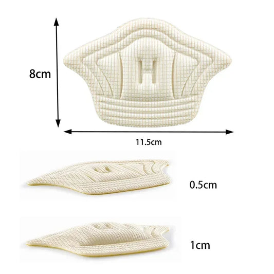 10pcs/set Insoles for Shoes Patch Heel Pads for Shoes Adjustable Size Feet Pad Insole Adhesive Back Sticker Shoes Insert Inso