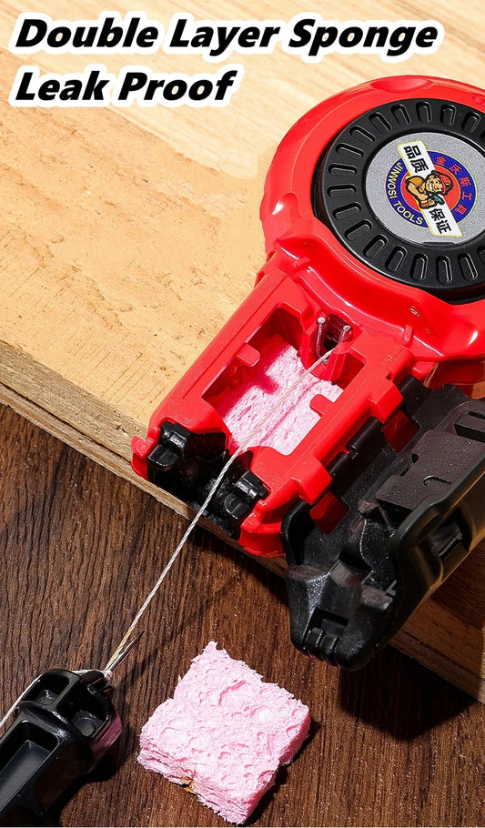Construction Measuring Tools Plastic Automatic Carpenter Manual Ink Marker Duct Woodworking Chalk Line Carpenter Ink Markers