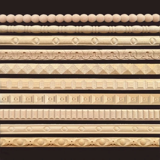 Decorative Wood Molding Wood Carved Corner Onlay Applique Frame Cabinet Home Decor Figurines Wall Art Furniture Accessories