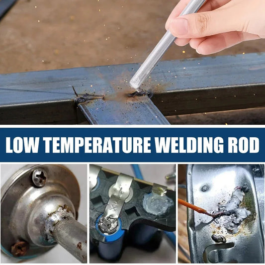 Low Temperature Easy Melt Aluminum Universal Welding Rod Cored Wire Rod Solder No Need Solder Powder Weld Bar for Propane Tor