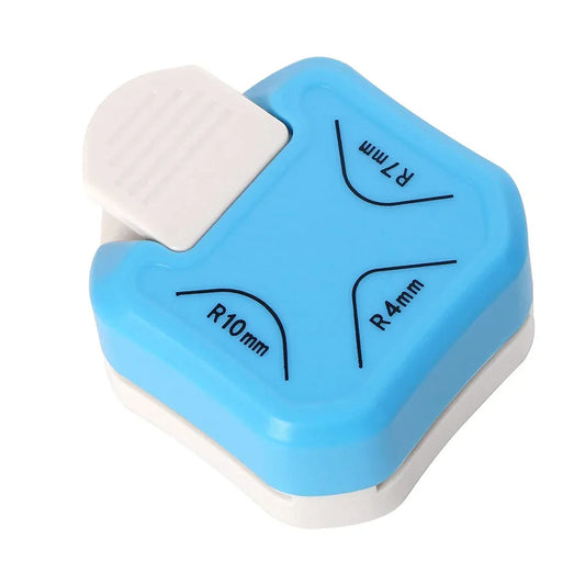 Corner Cutter Rounder 3-in-1 Metal Plastic Design Scrapbook Cards Craft for Paper 4mm/7mm/10mm