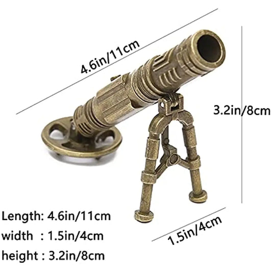 Military Weapons Toy, Fireable Mini Mortar Launcher Toys, Tabletop Decorations And Collectibles,Children Educational Toy, Gif