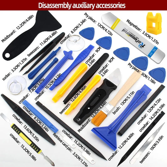 34/15 in 1 Precision Screwdriver Repair Tool Set for Mobile Phone Tablet Laptop Computer Electronics Maintenance Disassembly