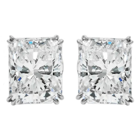 CAOSHI Stylish Simple Stud Earrings for Women Trendy Modern Style Dazzling Zirconia Accessories Wedding Engagement Jewelry Gi
