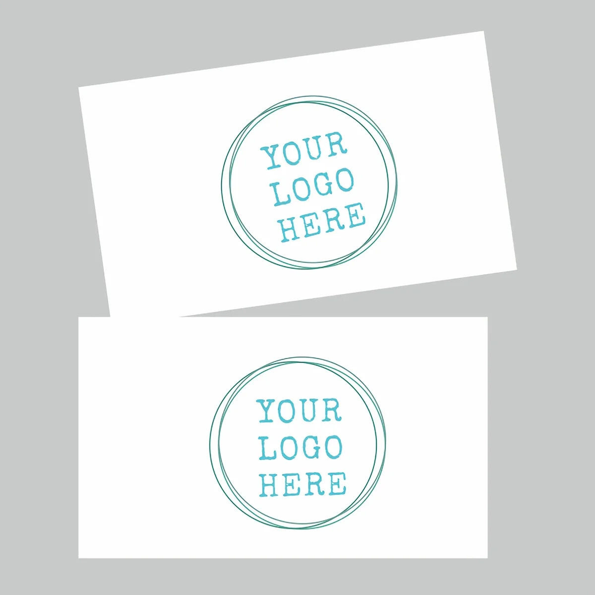 Sixty Customizable Business Cards —— Personalized Small Cards Used for Expressing Thanks, and Cards with Customized Brand Log
