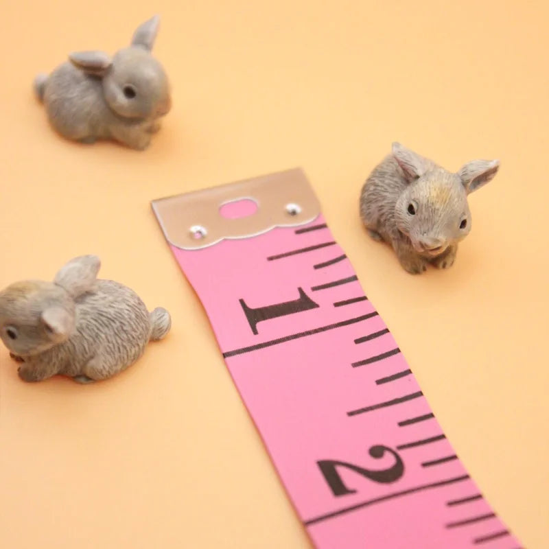 5/10pcs Mini Resin Bunny Miniatures, Cute Rabbits Figurines, Potted Plant Micro Landscaping DIY Craft Decoration Accessories