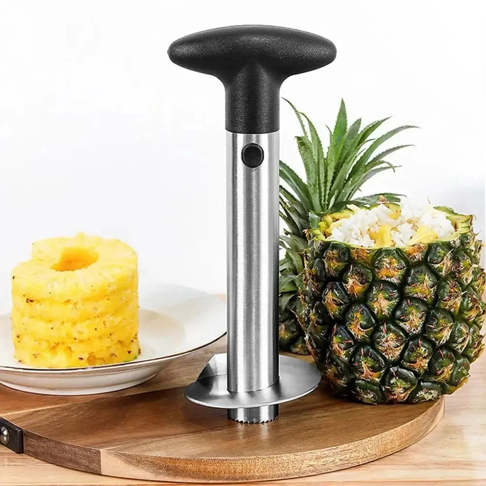 1PCS Spot Stainless Steel Pineapple Peeler Pineapple Corer Slicer Fruit Cutter Easy Slicer Peeler Kitchen Gadget Delivery Fas