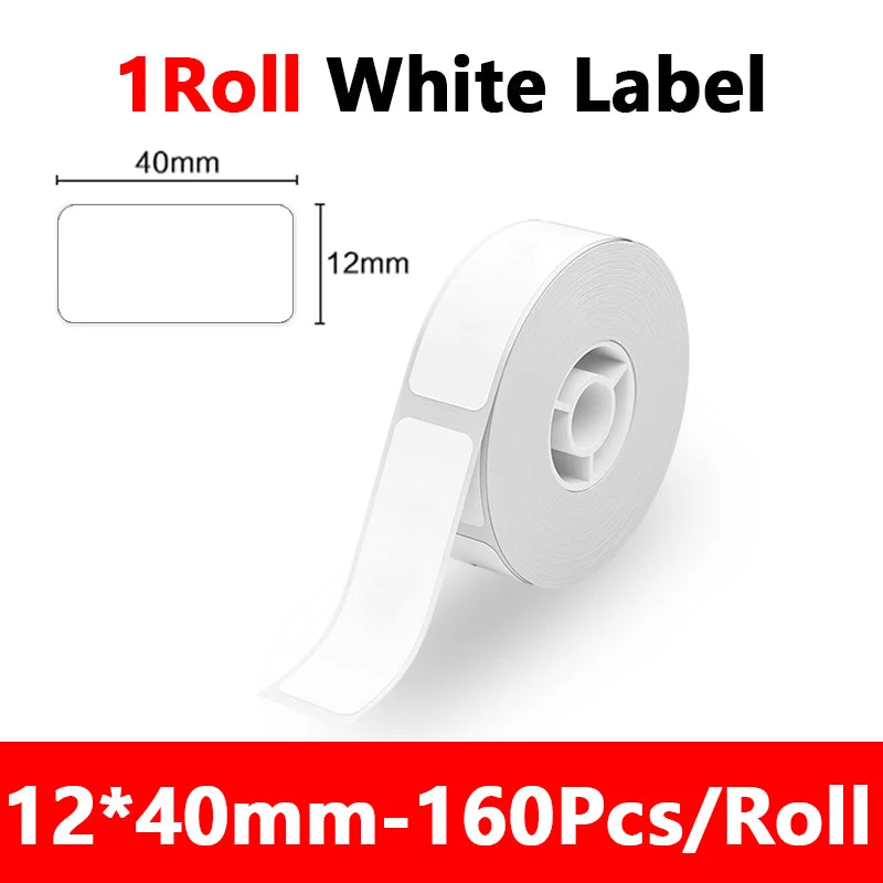 Marklife P15 Mini Portable Label Printer Smart Pocket Printer Thermal Adhesive Sticker Labeling Machine ot 3PK Label Paper No