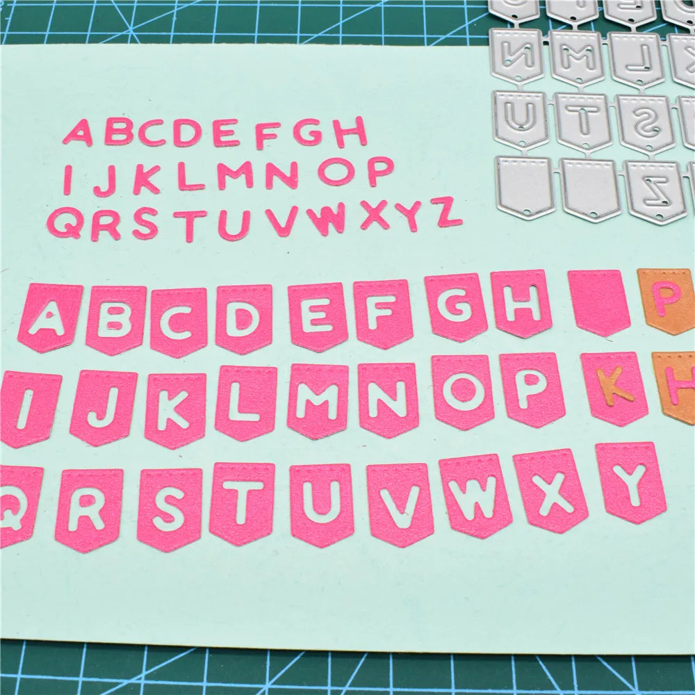 Words Metal Cutting Dies Embossing Dies for DIY Scrapbook Paper Card Making
