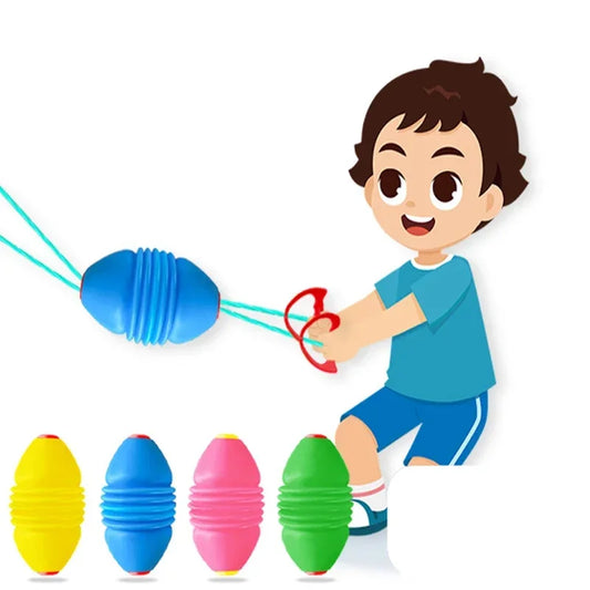 Elastic Speed Balls for Children Outdoor Toys Large Size Interactive Pulling Sensory Training Sport Games Gifts for Kids Adul