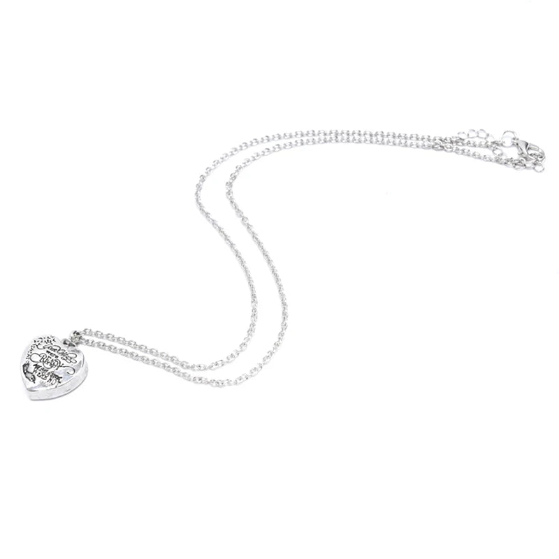 Heart Urn Necklace for Ashes - Cremation Jewelry Keepsake Memorial Pendants Gift
