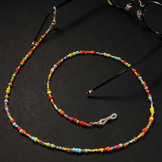 Sunglasses Masking Chains For Women Acrylic Pearl Crystal Eyeglasses Chains Lanyard Glass 2022 New Fashion Jewelry