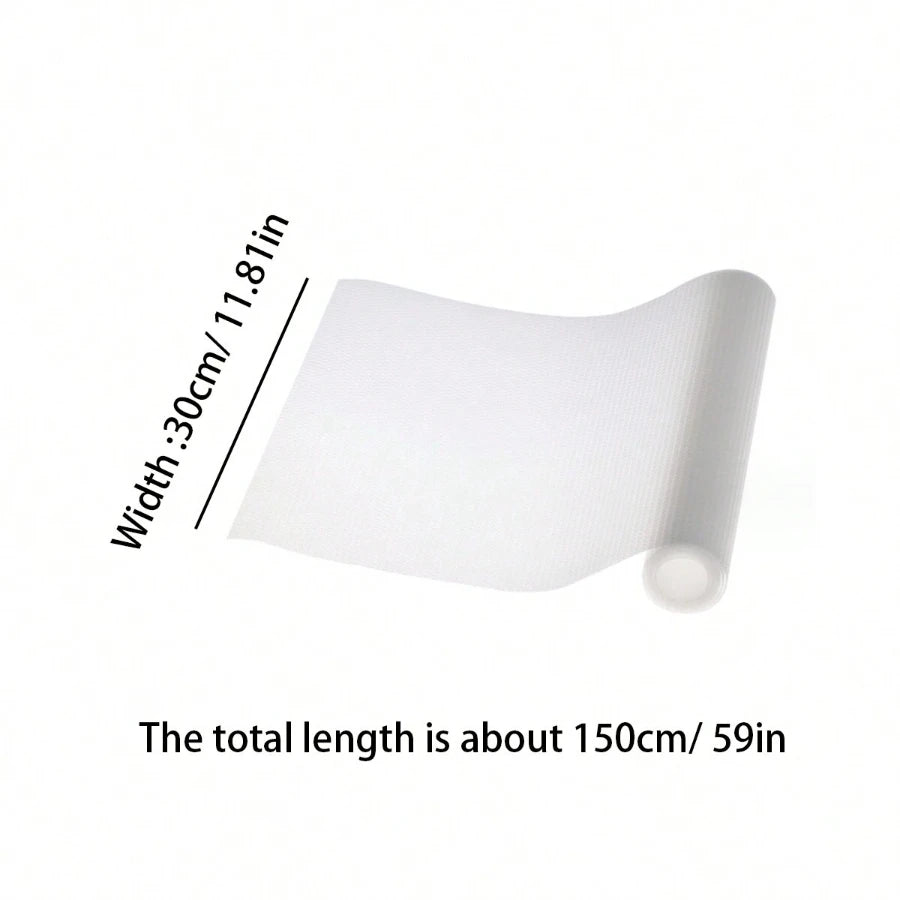 1 Roll Shelf Liner Drawer Liner for Kitchen Cabinets Non-Slip Easy Clean Kitchen Cabinet Liner, Cupboard Liner, Waterproof Ma