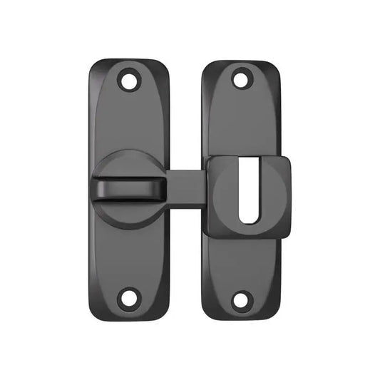 90/180 Degree Flip Door Lock Home Security Sliding Door Latch Small Gate Latches Hardware Anti-theft Lock Zinc Alloy Door Bol