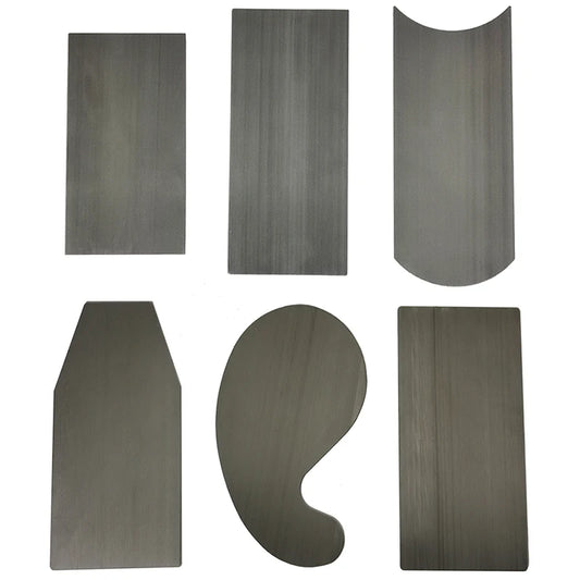 Woodworking Card Scraper Set Thicken Hardened Cabinet Scraper Card Scraping Rectangle knife Smooth Wood Deburring Carpentry T