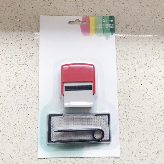 Stamp Roller Anti-Theft ID Seal For Privacy And Data Protection