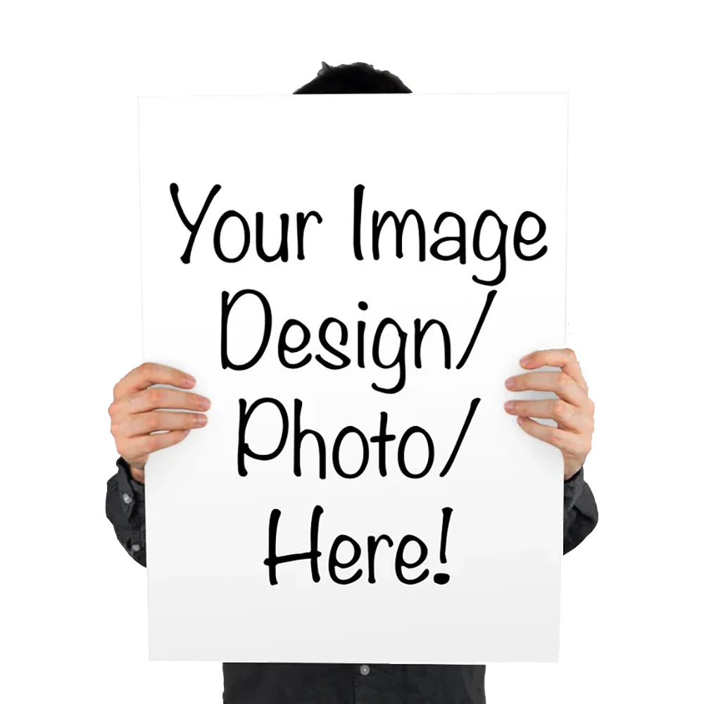 Your Photo Picture Design to Print Large Custom Poster Art Personalized Gift A1 A2 A3 A4 A5 Photo Paper Material