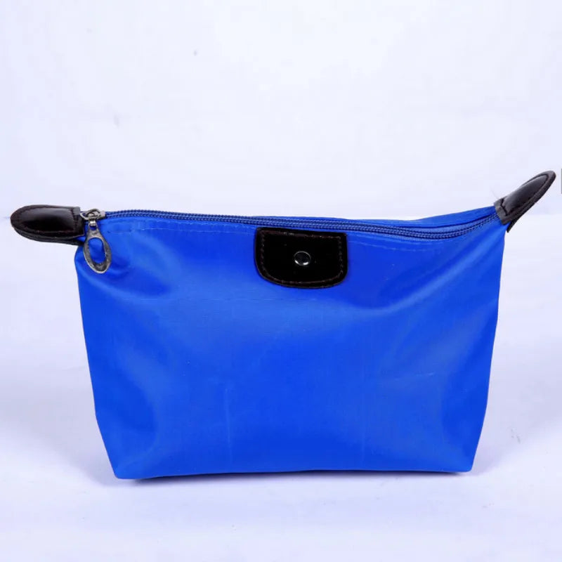 Cosmetic Bag For Women Colorful Waterproof Travel Dumpling Storage Bags Mini Cute Toiletry Makeup Portable Tote Bags Purses 2
