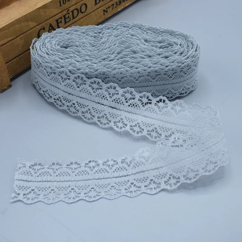 28mm wide beautiful lace ribbon lace fabric DIY embroidery pure lace embroidery decoration 21 color lace fabric 5-10yards