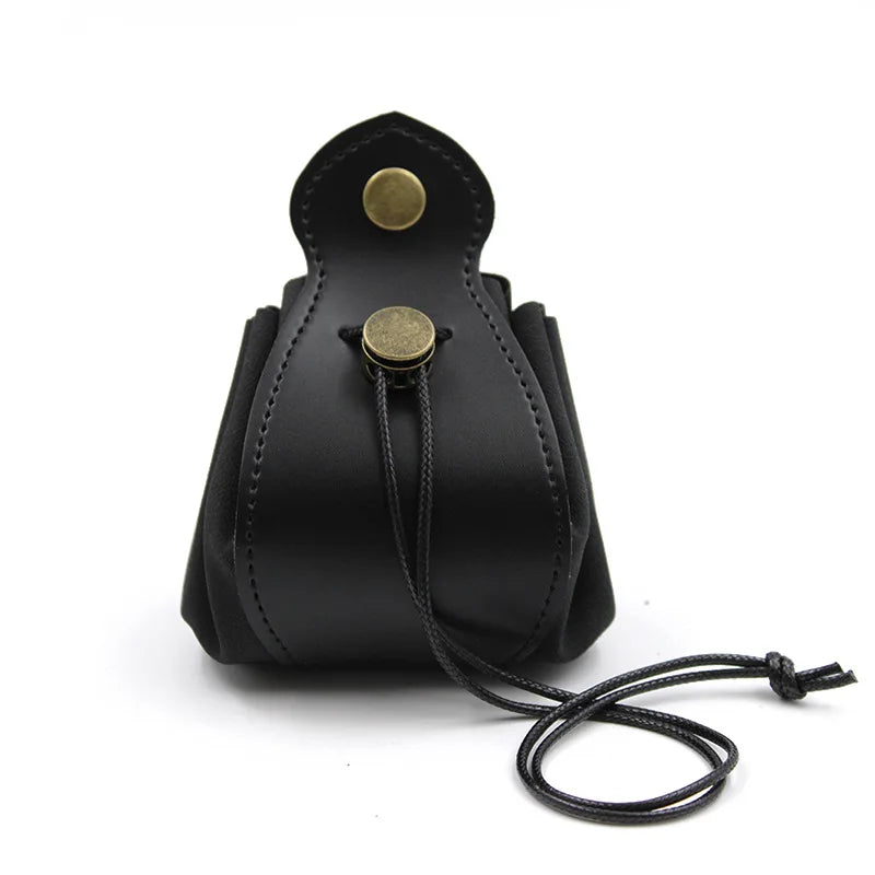 PU Leather Bag For DND Dice Game Tray 5 Celtic Designs Cute Drawstring Pouch For D&D Roleplaying RPG Gift Ideas Coin Purse -