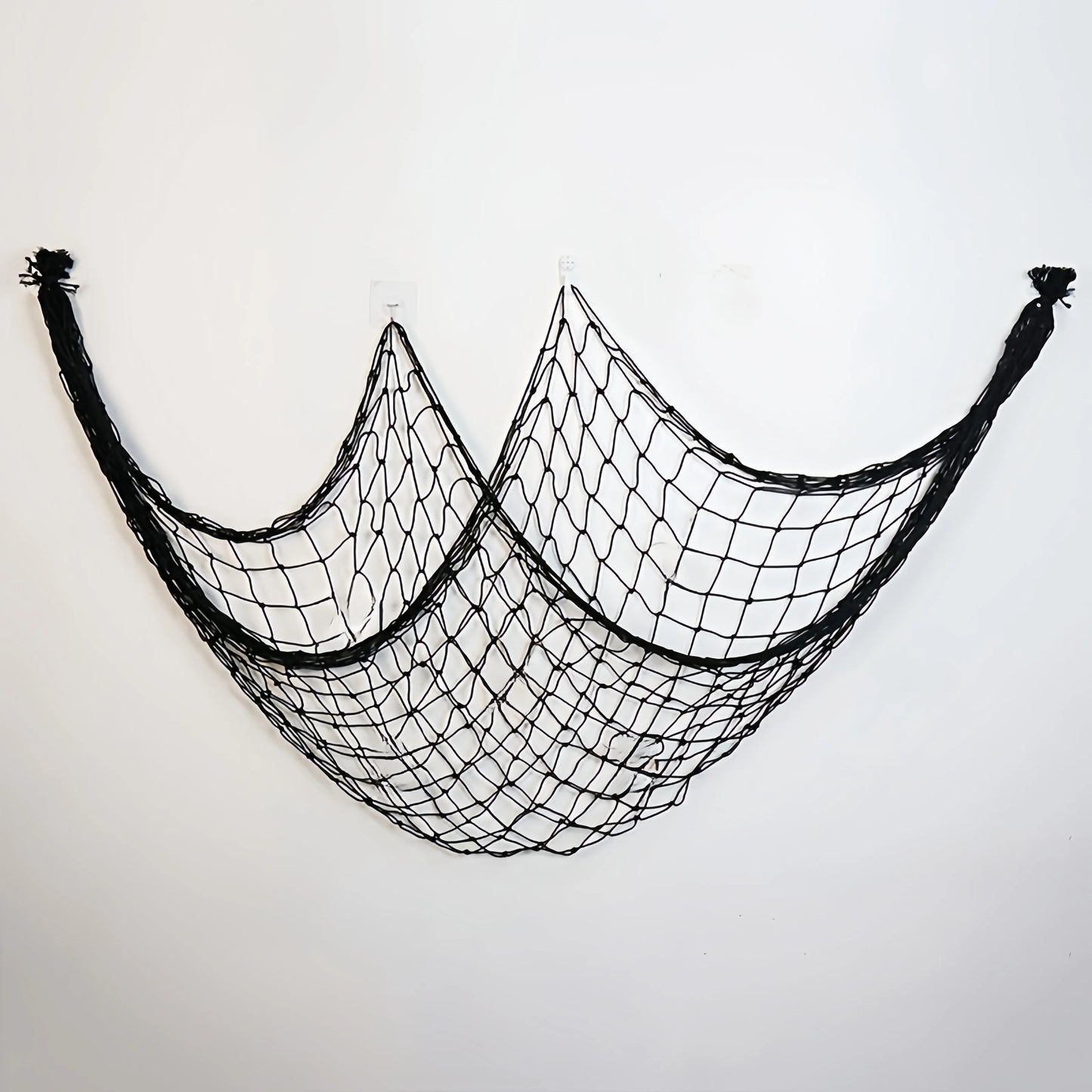 80x40 Inch Fishing Net Decor, Thick Natural Material Nautical Mesh, Wall Table Ceiling Decoration for Halloween Christmas Par