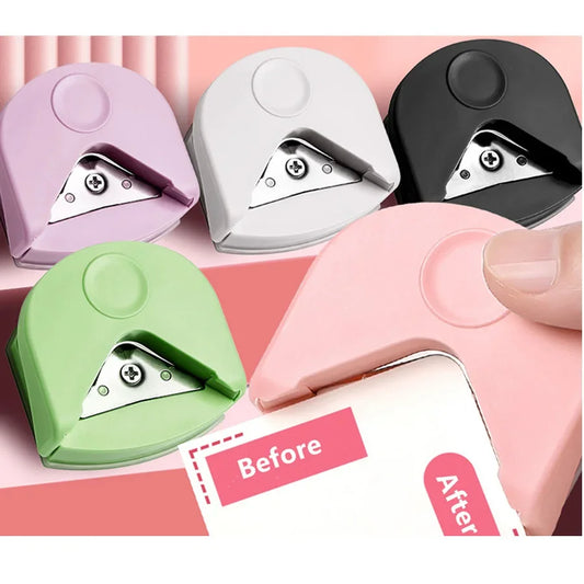 R4 Card Rounded Cutter Corner Rounder Paper Hole Trimmer Angle Punch Photo Die Cutter Scrapbook Gift Office DIY Craft HandToo
