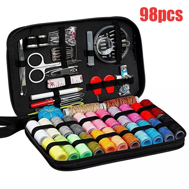 Sewing Kits DIY Multi-function Sewing Box Set for Hand Quilting Stitching Embroidery Thread Sewing Accessories Sewing Kits -