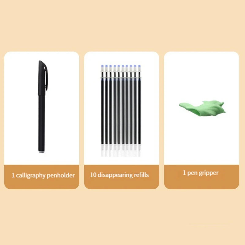 Copybooks Pen Magic Copy Book Free Wiping Writing Sticker Practice for Calligraphy Kids Learning Books Grooves Template Desig