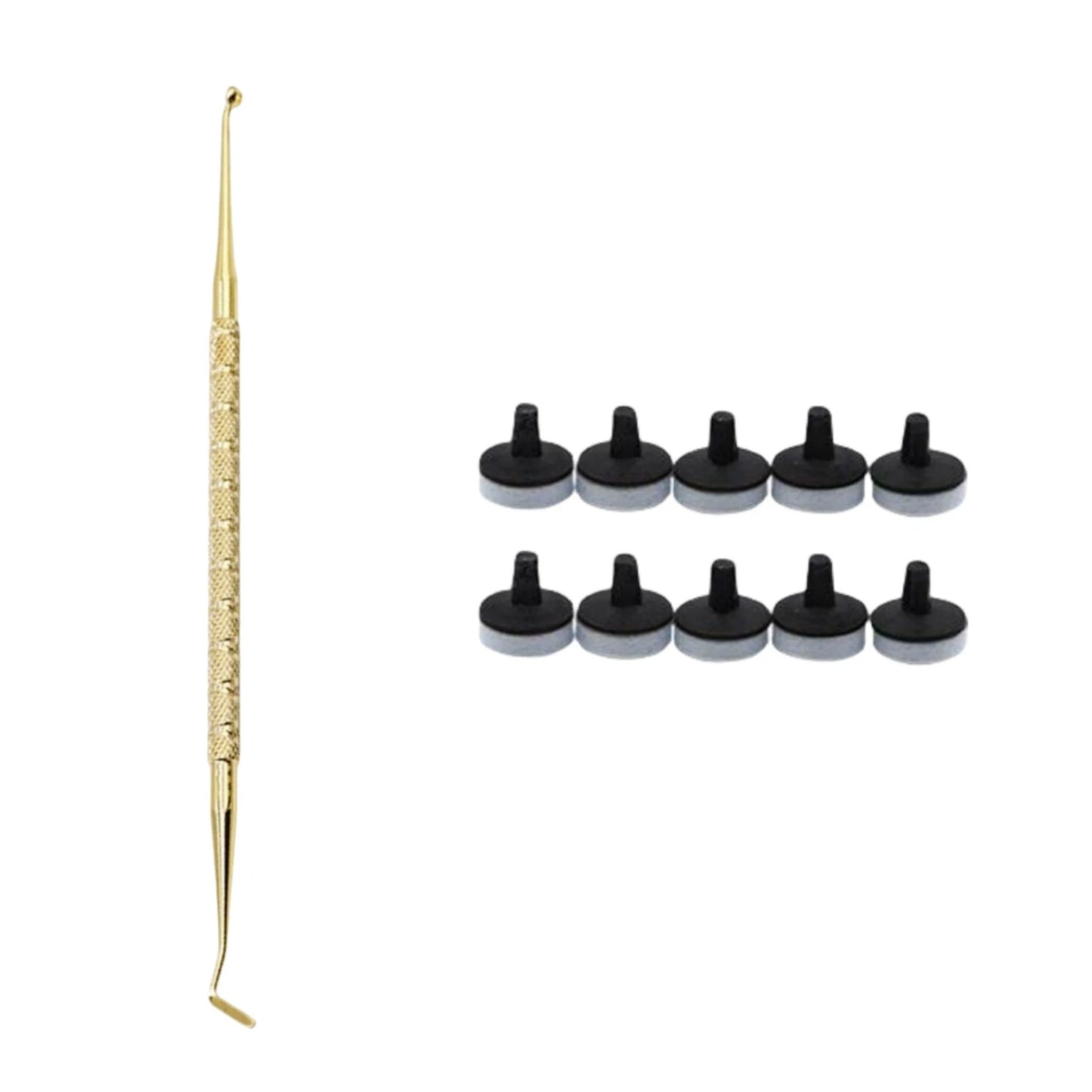 Dental Composite Resin Kit Filling Molding Tools Materials Quick Foam Pad Light Cure Holder Handle Spatula Dentistry Instrume