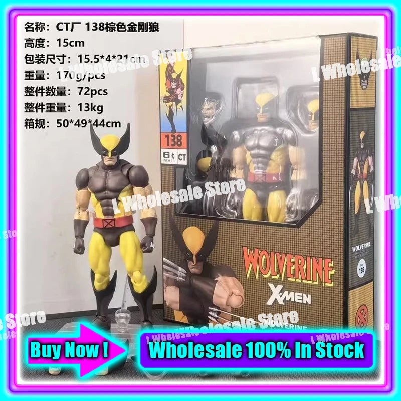 In Stock Mess Toys Superior Symbiote Scarlet Spider Ct Toys Spiderman Daredevil Batman Wolverine Anime Action Figure Gifts To