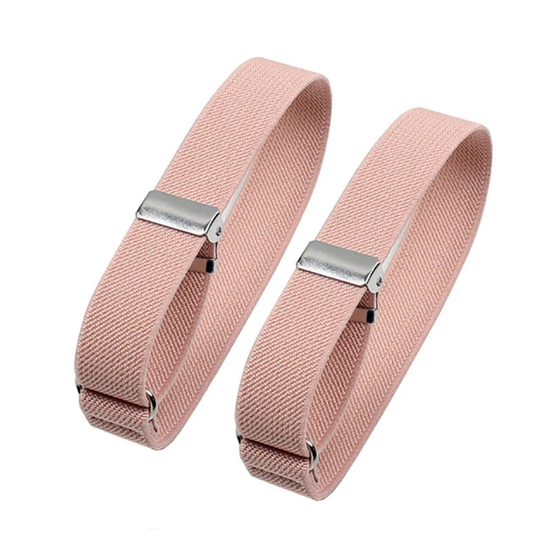 1Pair Fashion Adjustable Elastic Armband Shirt Sleeve Holder Women Men Arm Cuffs Bands for Party Wedding Clothing Accessories