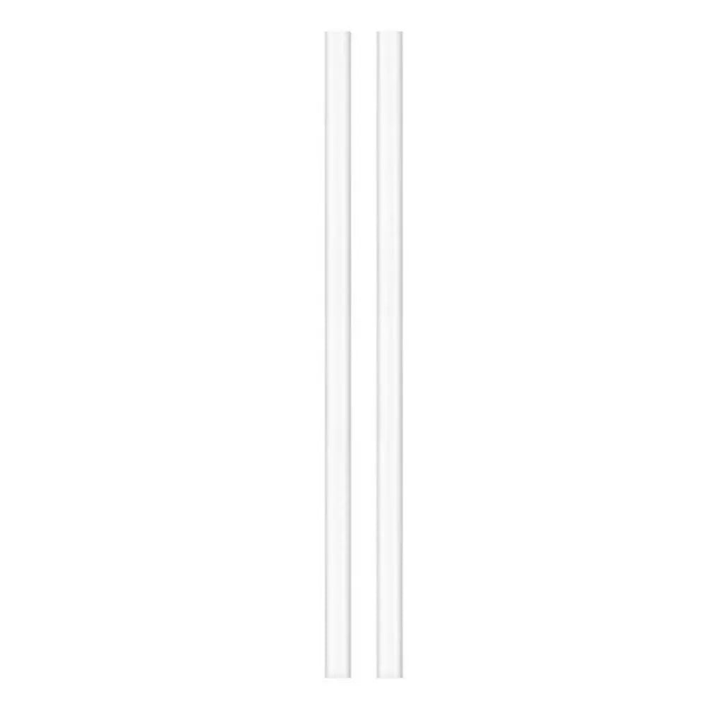 Reusable Straw with Cleaning Brush Plastic Replacement Straw Compatible with Stanley 40 oz 30 oz Cup Tumbler - 2 Straws