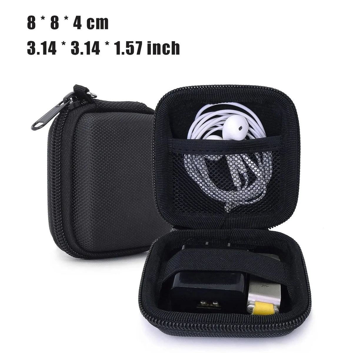 Portable Earphone Storage Bag Data Cable Organizer Bag Multifunctional Digital Gadgets Case For Charger U Disk Protective Cov