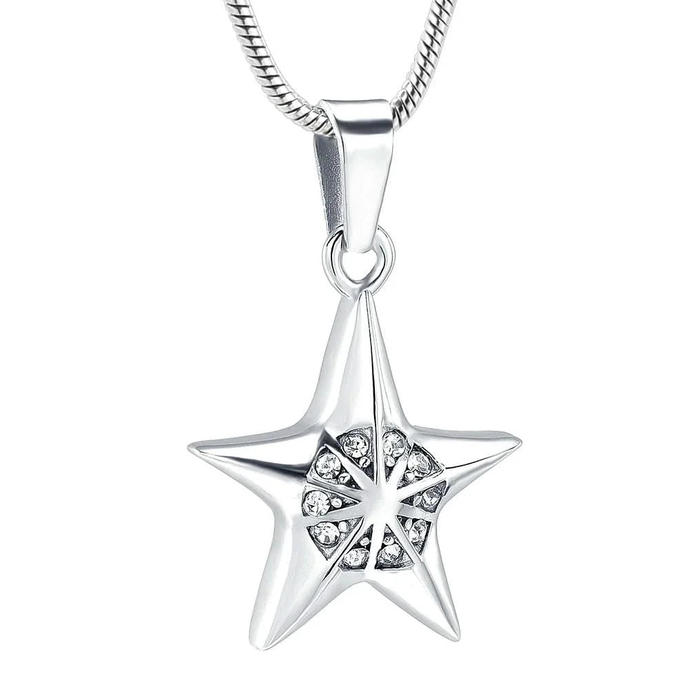IJD10927 Cremation Pendant Stainless Steel Jewelry Urn Necklace for Ashes Necklace