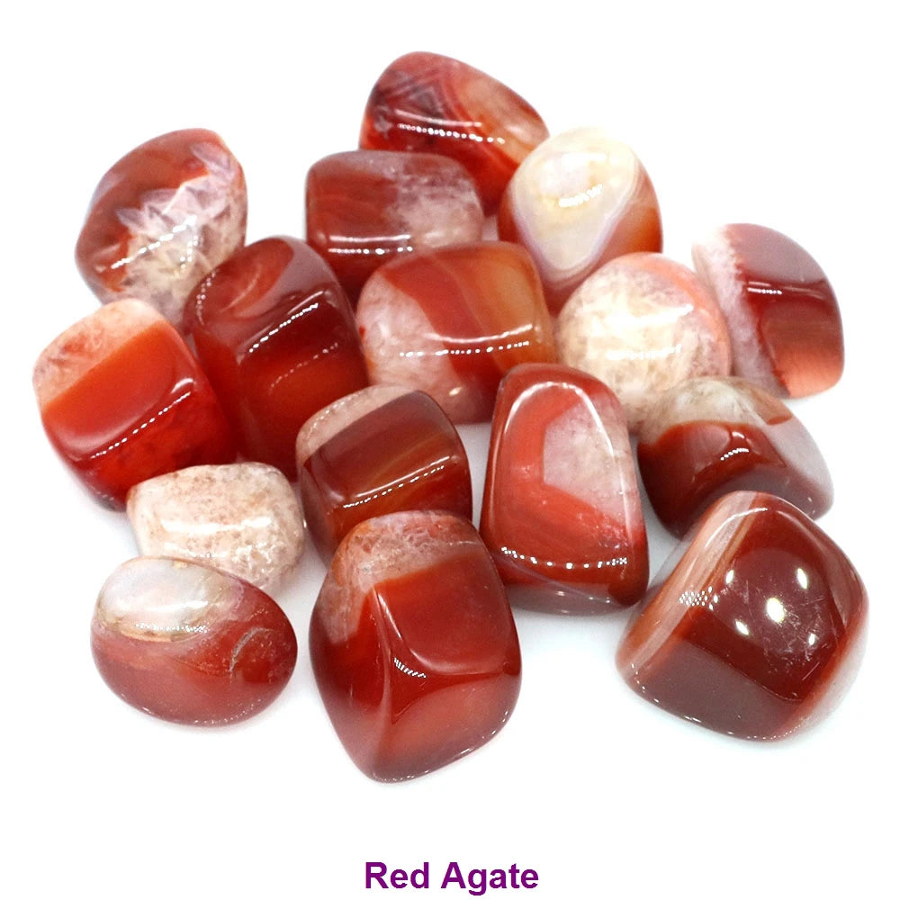 Natural Tumbled Stones Healing Crystal Reiki Quartz Gems Bulk Ore Gravel Energy Mineral Specimen Tank Aquarium Garden Home De