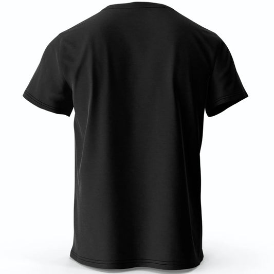 Minimalist Tiger Silhouette Printed 100% Cotton T-Shirt, Breathable Round Neck Short Sleeve Tee for Men & Women