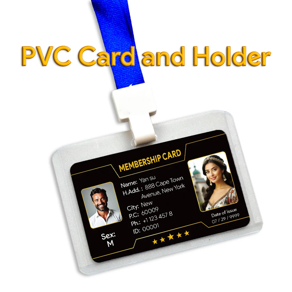 Custom 1 PCS Fan Club Membership Card PVC Plastic VIP Loyalty Card for Influencers Supporters Commemorative Worldwide Shippin