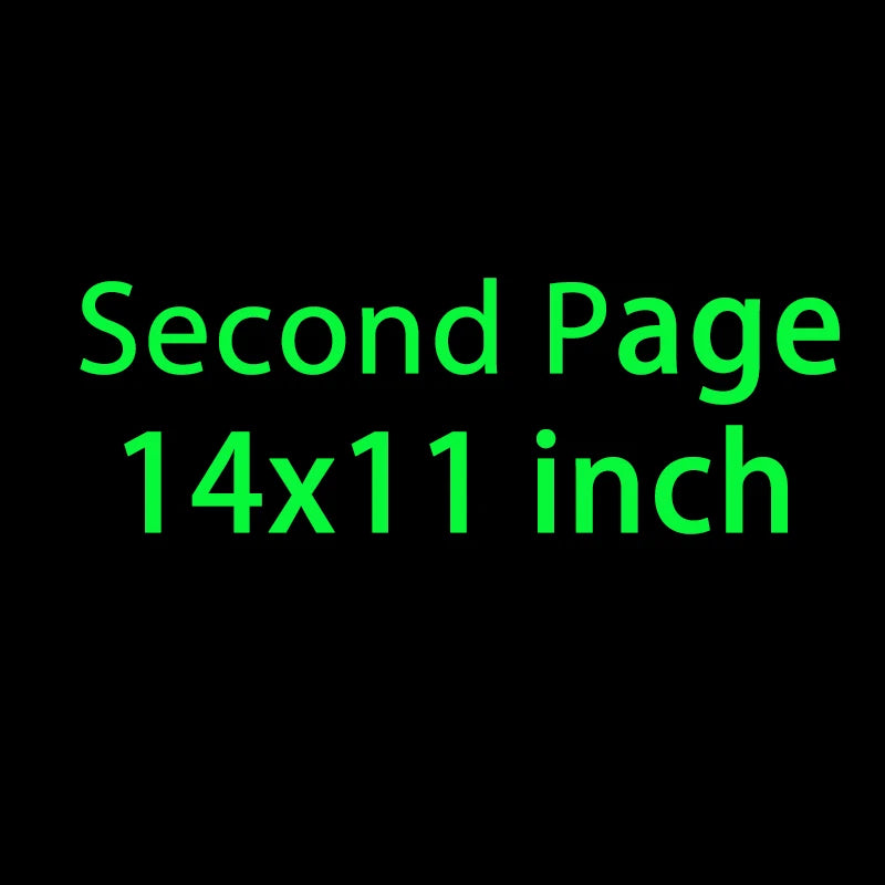Customized Wall Decor Personalized Decorative Films 14X11 inch - Second Page 14