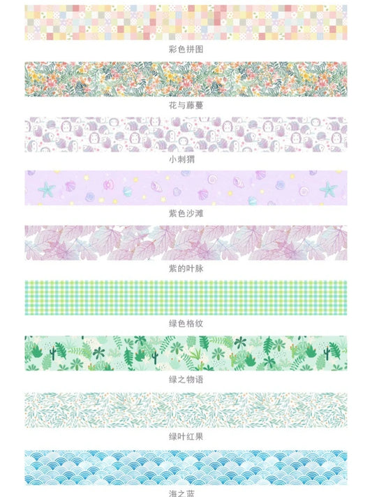 15mm x 5m Washi Tape Japanese Stationery Kawaii Pink Masking Tape Cute Scrapbooking Girl Gift Decoration School Office Suppli