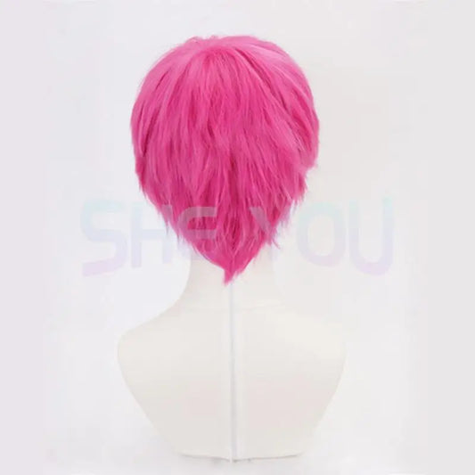 Anime The Disastrous Life Of Saiki K. Cosplay Props Saiki Kusuo Wig Hairpins Glasses Green Lens Sunglasses Costume Accessorie