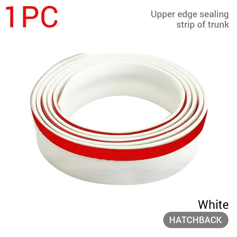 SEAMETAL Car Rubber Sealing Strip Auto Trunk Lid Gap Seal Strip Universal Hatchback Upper Edge Trim Dustproof Car Accessories