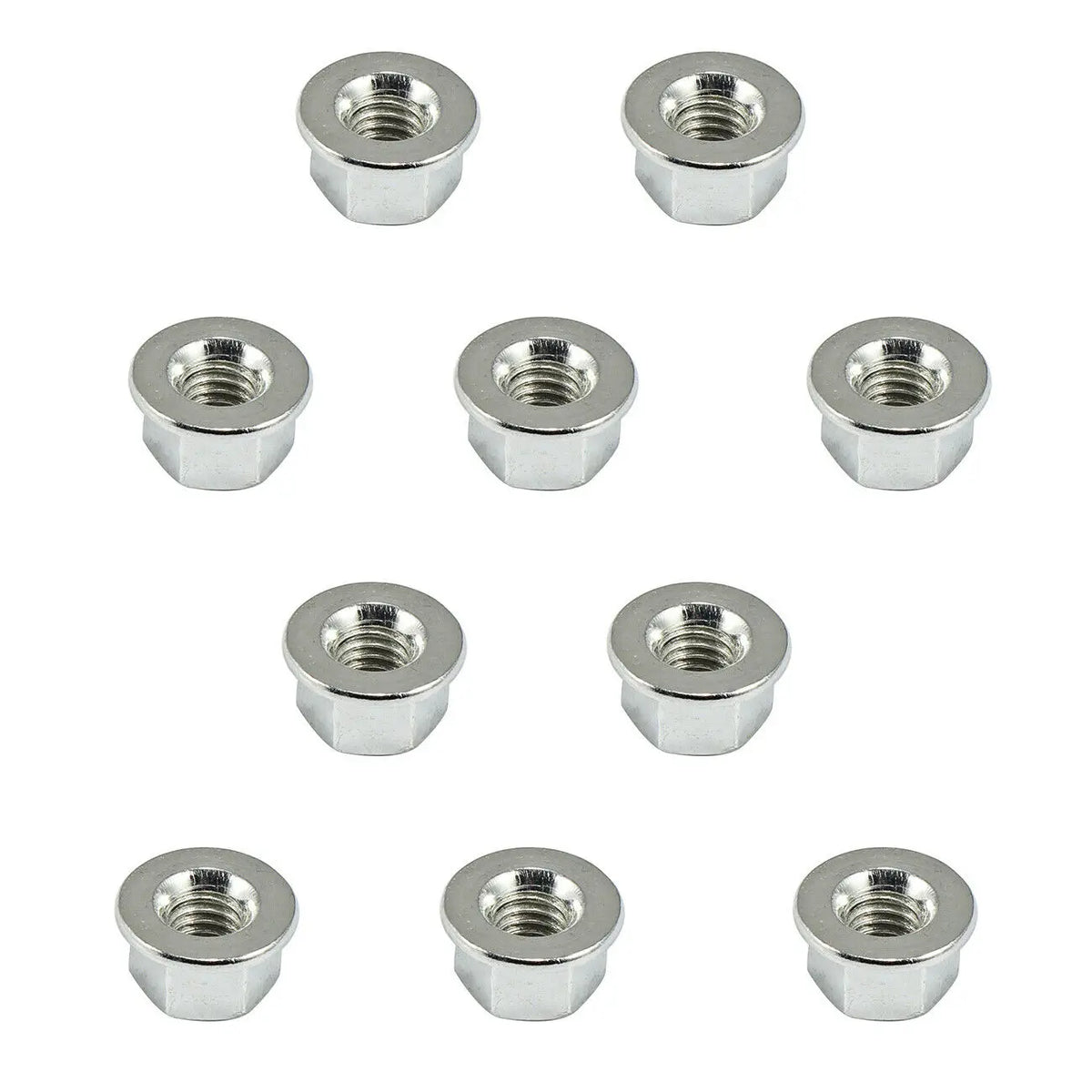 Metal Bar Nuts Perfect for Husqvarnas 362 365 371 372 357 359 350 353 345 288 281 181 340 (Pack of 10)